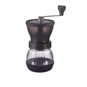 Hario skerton plus ceramic macinacaffe vetro