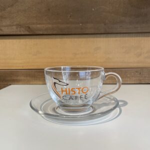 6 tazze vetro cappuccino